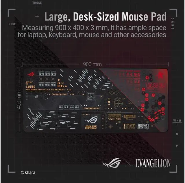 Alt view image 4 of 7 - Large Gaming Mouse Pad,35.4x15.7×0.12 inch with Stitched Edges,Extended Mousepad,Durable Non-Slip Natural Rubber Base,Washable Keyboard Pad,Desk Pad for Gamer,Office & Home
