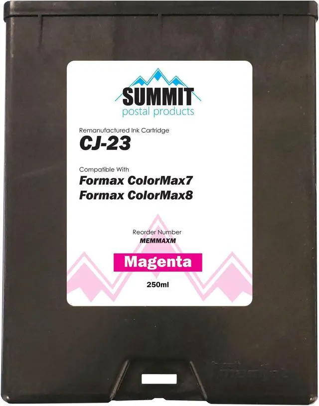 Main image of Formax CJ-23 Compatible Magenta Ink Cartridge for Colormax7 and Colomax8 Envelope Printers