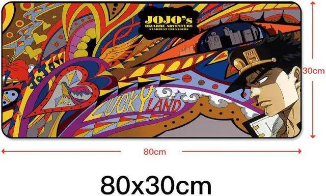 Alt view image 6 of 6 - JOJO wonderful adventures around the anime mouse pad game family new HD mouse pad XXL keyboard pad non-slip office carpet laptop
