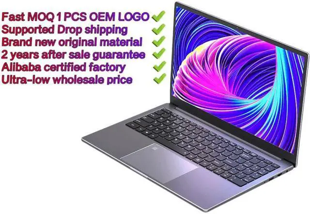 Main image of 2023 15.6 inch Notebook 64GB RAM 2GB graphics card Intel Core i3 i5 i7 i9 9th 10th 11th 12th Gen 12 Generation Business Laptop