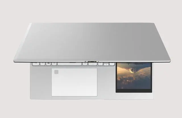 Alt view image 7 of 7 - Dual Screen 15.6+7 inch Double Monitor Thin Laptop 1 TB ROM Win11/Win10 Backlit keyboard