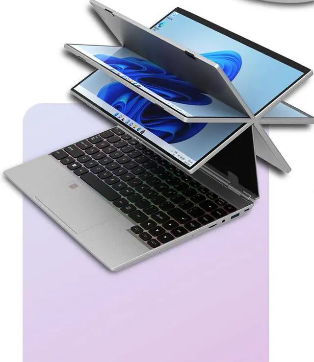 Alt view image 7 of 7 - Notebook intel Celeron N5105 Quad Core 4 Thread 2.9GHz IdeaPad stand flip Laptop, UHD Graphics for 11th Gen Processors, 2TB SSD