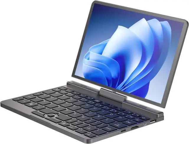 Alt view image 2 of 7 - BDF Laptop Computer DDR5 8GB RAM 1TB SSD, Intel Alder Lake Up to 3.4 GHz, 8"sunlight readable screen HD IPS LCD, Cooling Fan, Webcam, Micro HDMI, USB-A x2, MiniSD,  Windows 11 Pro