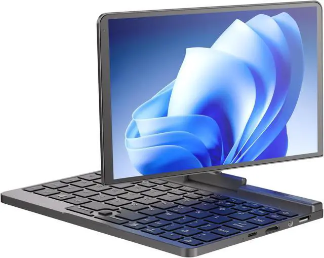 Alt view image 4 of 7 - BDF Laptop Computer DDR5 8GB RAM 1TB SSD, Intel Alder Lake Up to 3.4 GHz, 8"sunlight readable screen HD IPS LCD, Cooling Fan, Webcam, Micro HDMI, USB-A x2, MiniSD,  Windows 11 Pro
