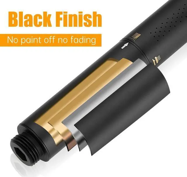 Alt view image 4 of 7 - Black Brass 2 In 1 Function Handheld Shower Head Set High Pressure 7 Inch Shower Head High Flow Hand Shower Wand with 59 Inch Hose Bracket Matte Black Finish