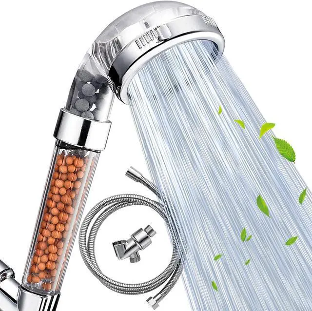 Main image of Nosame® Shower Head with Hose, Filter Filtration High Pressure Water Saving 3 Mode Function Spray Handheld Showerheads for Dry Skin & Hair