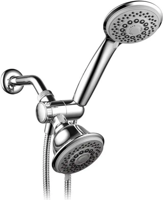 Main image of Hotel Spa AquaStorm 30-Setting SpiralFlo 3-Way High Pressure Luxury Shower Head/Handheld Showerhead Combo with Water Saving Economy Mode/Chrome