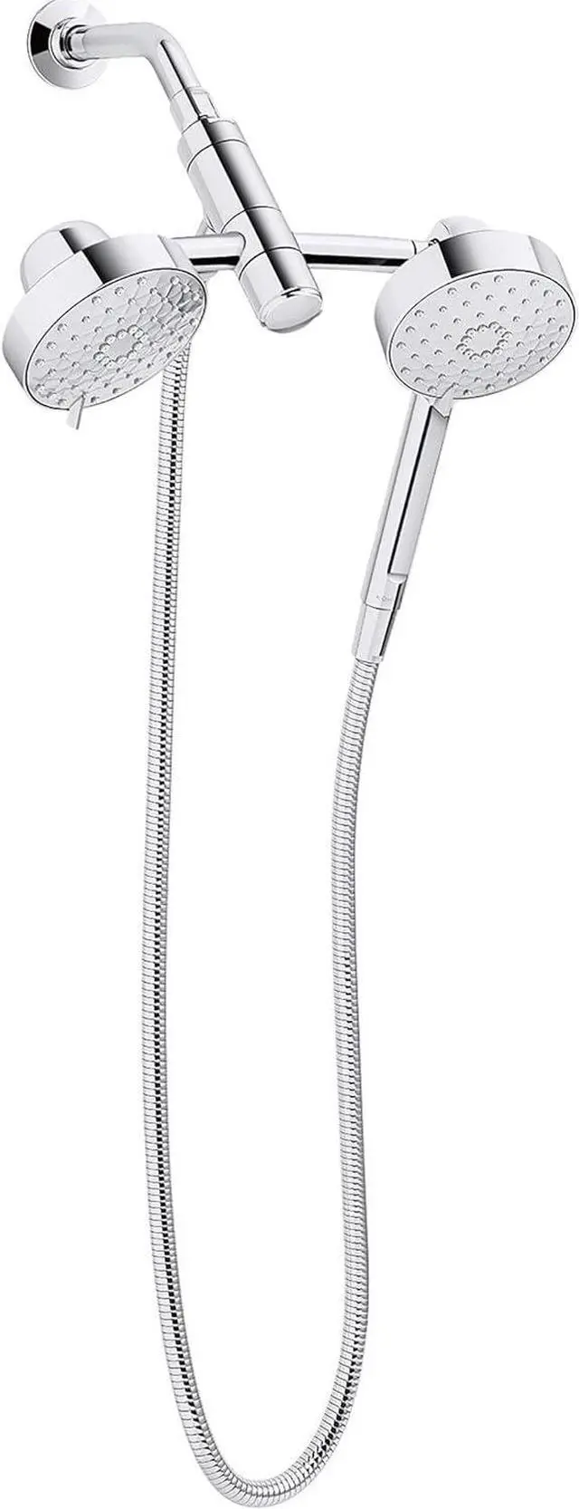 Alt view image 2 of 7 - KOHLER K-23218-CP Awaken 2-in-1 Multifunction Shower Combo Kit, Durable Materials, Versatile Spray, Polished Chrome