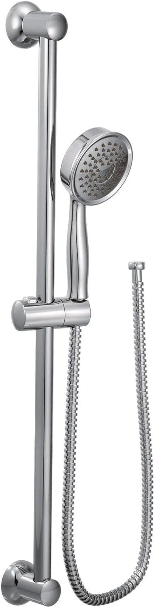 Main image of Moen Chrome Eco-Performance Detachable Handheld Showerhead with 69-Inch-Long Hose Featuring 24-Inch Slide Bar, 3668EP