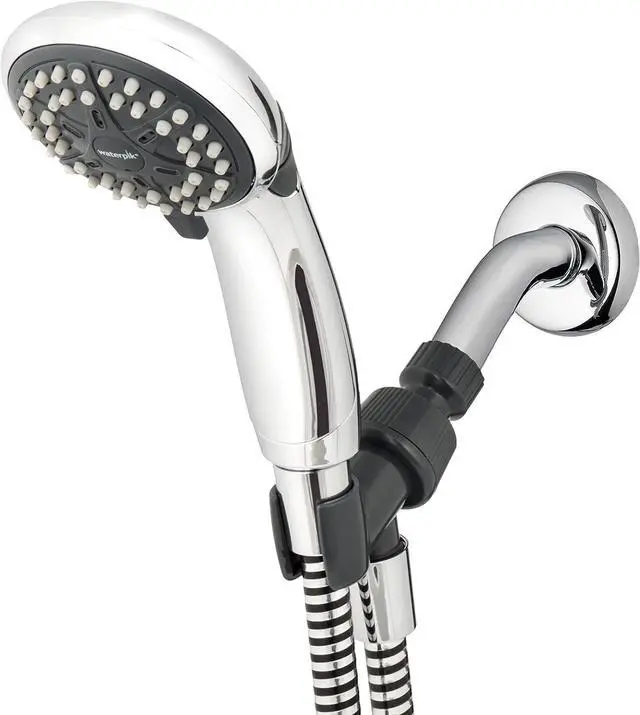 Main image of Waterpik Handheld Shower Head Eco Flow Low Flow Water Saving Shower 1.6 GPM, 4 Spray Modes, DIY Easy Installation, Chrome Finish, VBE-453