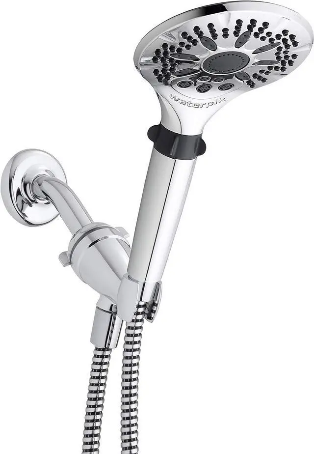 Main image of Waterpik Hand Held Shower Head Easy Select With 5-Foot Shower Hose, DIY Easy Installation, 5 Spray Modes, Chrome, LAR-563EE