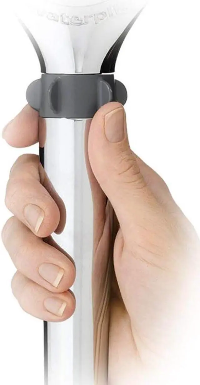 Alt view image 5 of 5 - Waterpik Hand Held Shower Head Easy Select With 5-Foot Shower Hose, DIY Easy Installation, 5 Spray Modes, Chrome, LAR-563EE