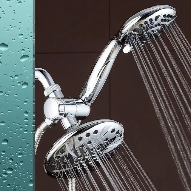 Alt view image 6 of 7 - High Pressure 6-inch / 6-Setting Premium Rain Shower Head by AquaDance for the Ultimate Shower Spa Experience! Officially Independently Tested to Meet Strict US Quality & Performance Standards!