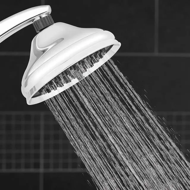 Alt view image 3 of 5 - Waterpik RPB-173E Rainfall+ Rain Shower Head, 1.8 GPM, Chrome, GPM 1.8