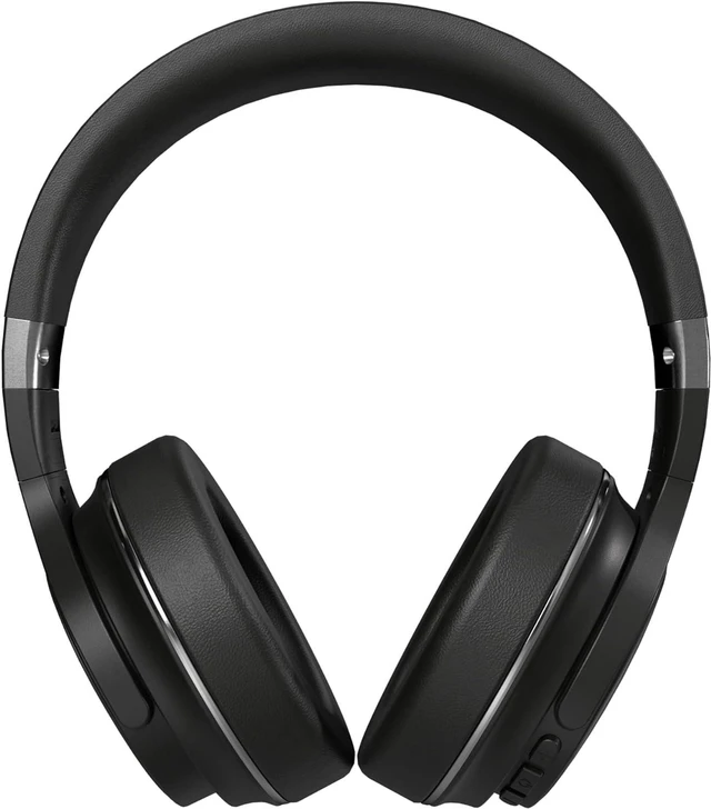 Alt view image 2 of 7 - Raycon The Everyday Wireless Bluetooth Over Ear Headphones, with Active Noise Cancelling, Awareness Mode and Built in Microphone, IPX 4 Water Resistance, 40 Hours of Battery Life (Black)