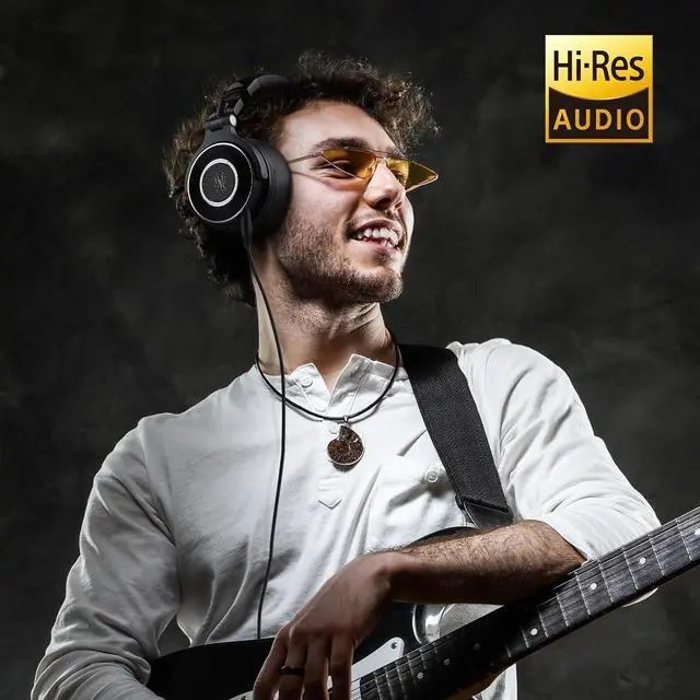 Alt view image 3 of 7 - OneOdio Monitor 60 Professional Studio Headphones - Recording Wired Over Ear Headphones, Hi-Res Audio, Soft Comfortable Earmuffs, 6.35mm Adapter for Tracking Mixing DJ Mastering Broadcast-Black