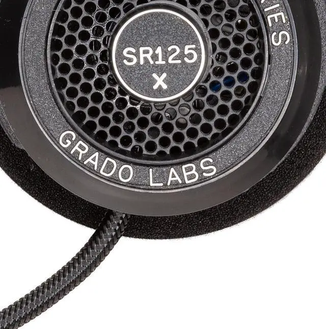 Alt view image 3 of 5 - GRADO SR125x Prestige Series Open-Back  Wired Over-Ear Dynamic Headphones with 44mm Drivers  Hand-Assembled in Brooklyn  Lightweight Hi-Fi for Audiophiles
