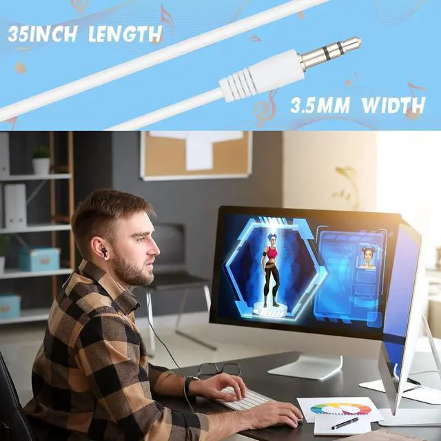 Alt view image 6 of 7 - 100 Pcs Kids Bulk Earbud Headphones for Classroom Student Wired Headphones in-Ear Earbud 3.5 mm Disposable Earphones Set for Kids Adult Class School Library Laptop(Multicolor)