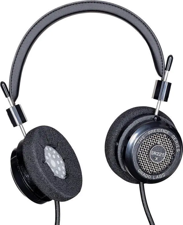 Main image of GRADO SR225x Prestige Series Open-Back  Wired Over-Ear Audiophile Headphones with 44mm X Drivers  Hand-Assembled in Brooklyn  Dynamic Hi-Fi for Home Listening