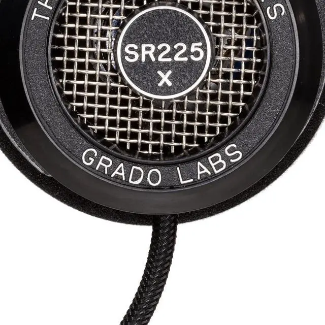 Alt view image 3 of 5 - GRADO SR225x Prestige Series Open-Back  Wired Over-Ear Audiophile Headphones with 44mm X Drivers  Hand-Assembled in Brooklyn  Dynamic Hi-Fi for Home Listening