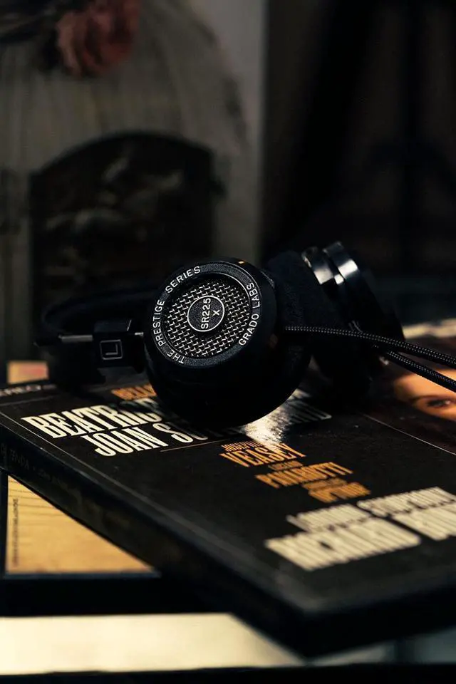 Alt view image 5 of 5 - GRADO SR225x Prestige Series Open-Back  Wired Over-Ear Audiophile Headphones with 44mm X Drivers  Hand-Assembled in Brooklyn  Dynamic Hi-Fi for Home Listening