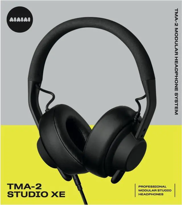 Alt view image 7 of 7 - AIAIAI TMA-2 Studio XE Ultra Light Weight Professional Studio Headphones, Black