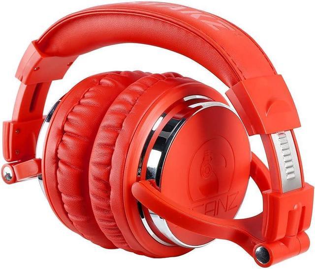 2CANZ Red DJ STAKZ Edition Over-Ear Professional Wired DJ