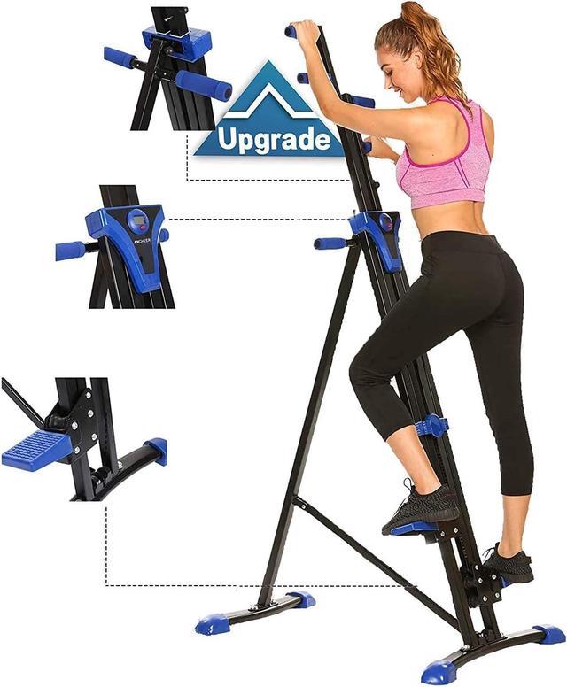 Vertical Climber Exercise Machine for Home Gym Folding Exercise Climber Cardio Workout Machine 5 Level Resistance Stair Stepper Total Body Workout Vertical Climber Machine Newegg