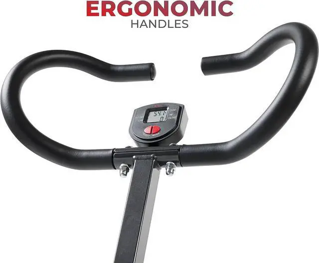 Alt view image 4 of 7 - Sunny Health & Fitness Row-N-Ride Plus, Heavy Duty Assisted Squat Machine with 300 LB Max Weight Capacity, Adjustable Resistance and Thick Padded Seat - NO. 077PLUS