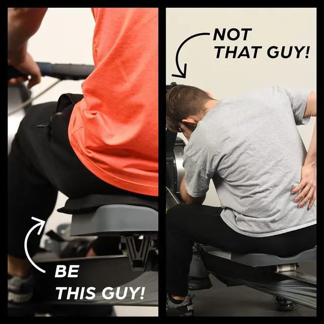 Alt view image 5 of 7 - Rowing Machine Seat Cushion Compatible with Concept 2 Rowing Machine- Row Machine Rower Pad Compatible with Concept 2 Rower, Hydrow Rower, Concept2 Rowerg - Gel Seat Pad Rowing Machine Accessories