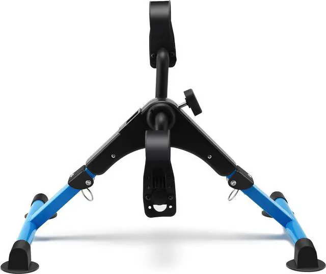 Alt view image 2 of 7 - Folding Exercise Bike Pedal Exerciser Portable Desk Bike with LCD Display for Arms and Legs Workout