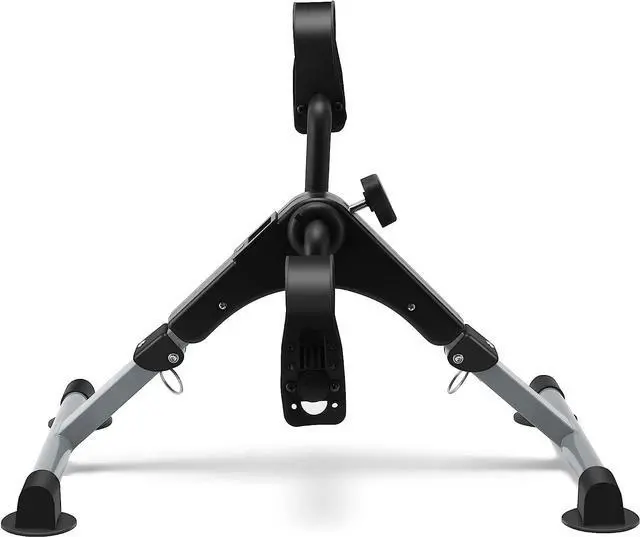 Alt view image 2 of 7 - Folding Pedal Exerciser Mini Exercise Bike Portable Peddler Under Desk Bike with LCD Display for Arms and Legs Workout