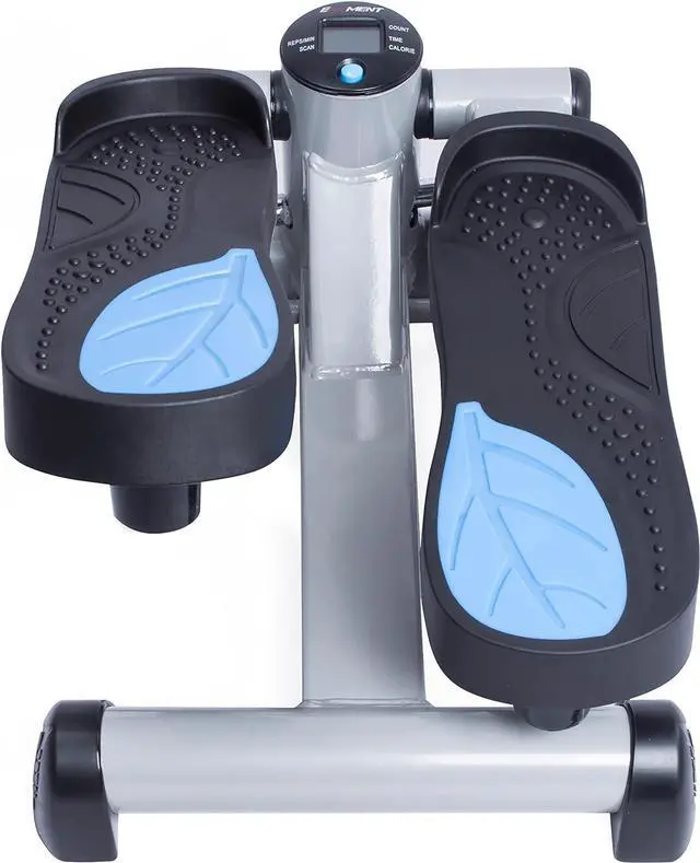 Alt view image 6 of 7 - Mini Stepper Steppers for Exercise at Home Stair Step Cardio Thigh Master Workout Equipment Fitness Pedal Exerciser Non-slip Pedals with Resistance Bands LCD Digital Monitor Climber