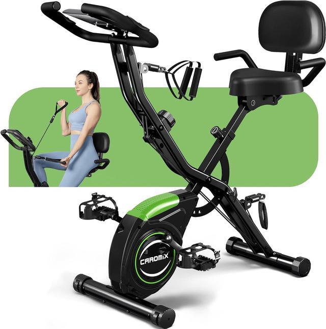 Upright foldable hot sale exercise bike