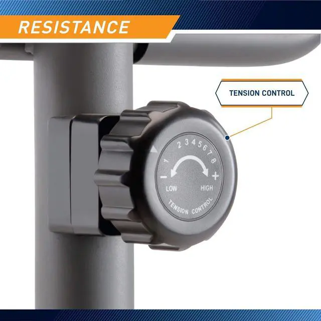 Alt view image 4 of 7 - Marcy Upright Exercise Bike with Resistance ME-708