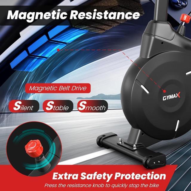 Gymax magnetic exercise discount bike