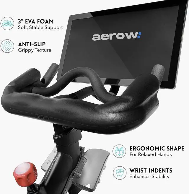 Alt view image 3 of 6 - Aerow ComfortGrip Handlebar Extender for Exercise Bikes