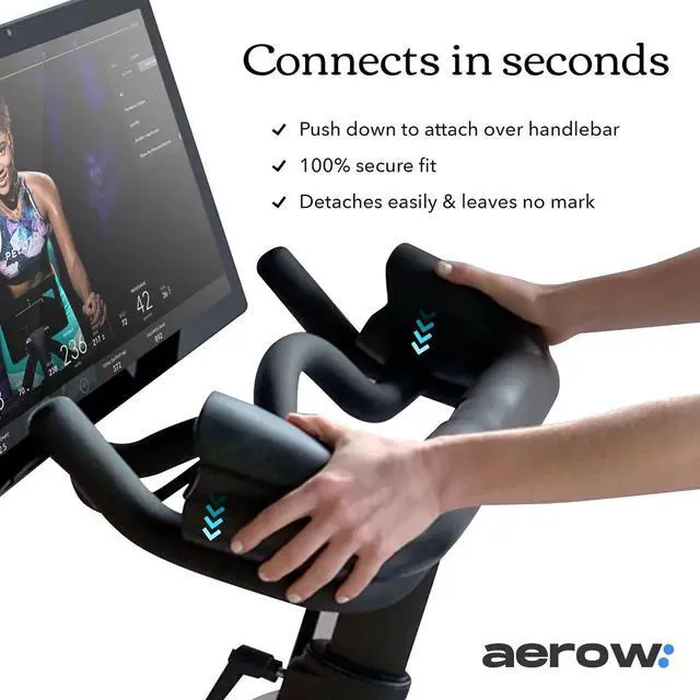 Alt view image 6 of 6 - Aerow ComfortGrip Handlebar Extender for Exercise Bikes