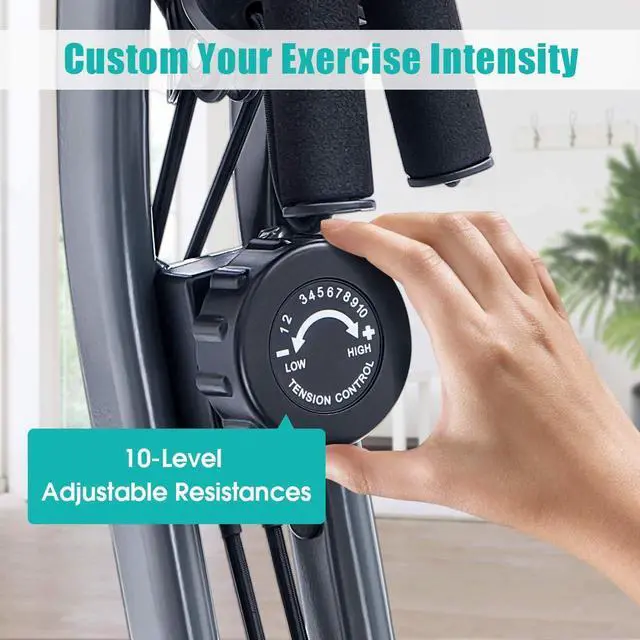 Alt view image 5 of 7 - Merax Indoor Cycling Exercise Bike Cycle Trainer Adjustable Stationary Bike
