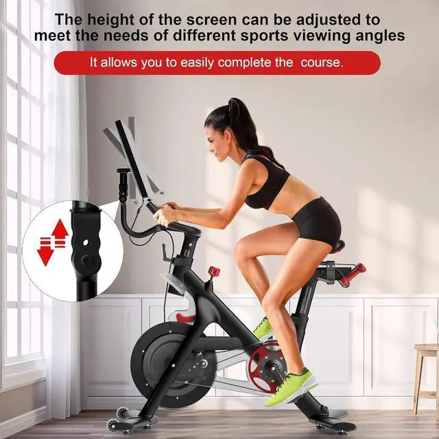 Alt view image 6 of 7 - 360 Degree Screen Swivel Mount for Peloton Bike, Upgraded Screen Swivel for Peloton, Accessory to Turn for Peloton Bike Screens, Accessories for Peloton(Not Compatible with Peloton Bike+)