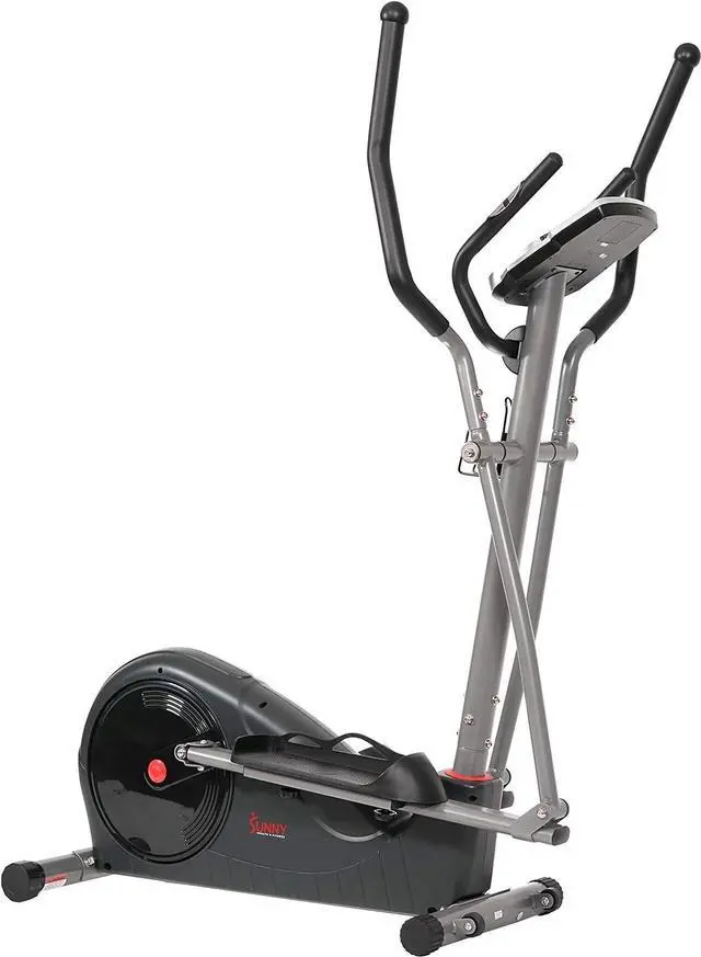 Alt view image 2 of 7 - Sunny Health & Fitness Full Body Workout Elliptical Trainer with Digital Performance Monitor, Low Impact Exercise, and Optional Bluetooth with Exclusive SunnyFit App