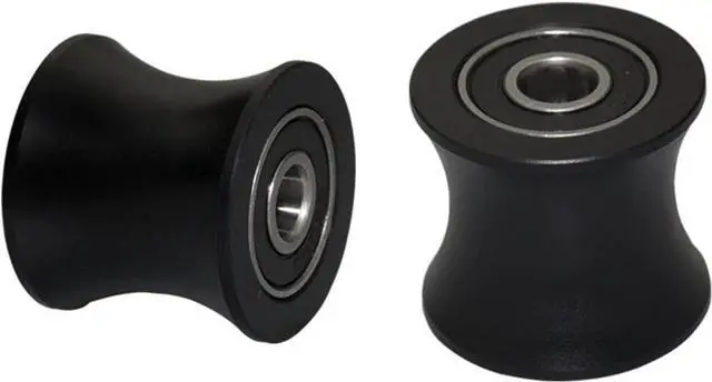 Alt view image 4 of 6 - FRECCU Total Gym Replacement Set of 4 Wheels/Rollers for Models DLX, DLX II, DLX III, Adv DLX, Pilates, Pilates Pro 2500, 3000, 4000570, 2000 Black