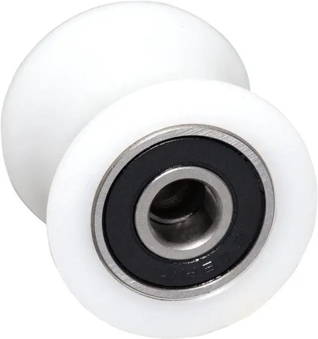 Alt view image 3 of 6 - FRECCU Total Trainer Rollers/Wheels of 4 for Models DLX, DLX II, DLX III, Adv DLX, Pilates, Pilates Pro 2500, 3000, 4000570, 2000 White