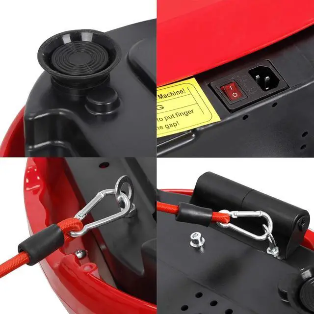 Alt view image 7 of 7 - Full Body Vibration Platform Massage Machine Workout Trainer with Bluetooth Music Connection