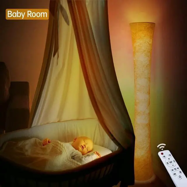 Alt view image 6 of 7 - Smart Led Floor Lamps, RGB Color Changing with APP & Remote Control, 62 Inch DIY Mode Music Sync Standing Modern Corner Lamp Decor for Living Room Bedroom Game, 1 Piece