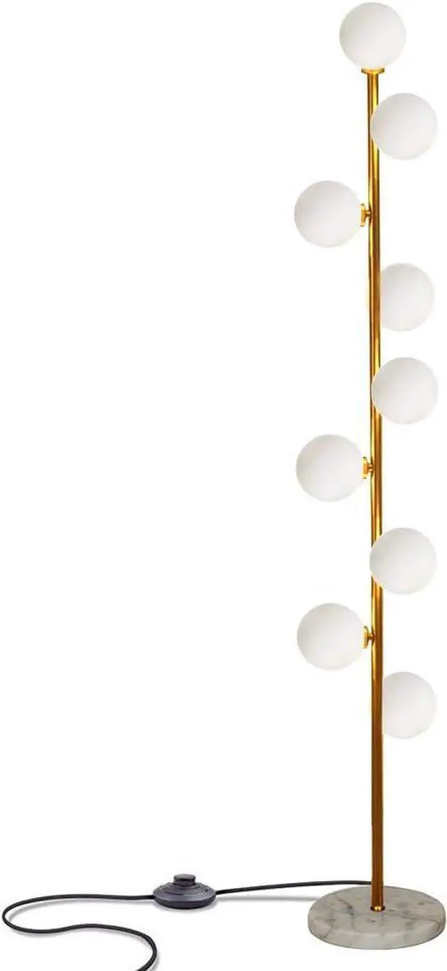 Main image of Hsyile Lighting KU300198 Cozy Elegant Modern Creative Floor Lamp for Living Room,Bedroom,Office,9 Lights