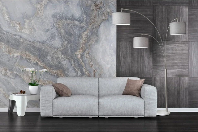 Alt view image 2 of 4 - Adesso 4250-22 Bowery 3-Arm Arc Lamp, 74 in, 3 x 100W Incandescent/26W CFL, Brushed Steel Finish, 1 Floor Lamp , Grey
