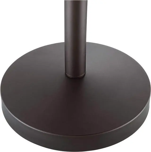 Alt view image 6 of 7 - Franklin Iron Works Warwick Industrial Torchiere Tree Floor Lamp LED 3-Light Edison 71.5" Tall Tiger Bronze Metal Clear Seedy Glass Shade for Living Room Reading House Bedroom Home