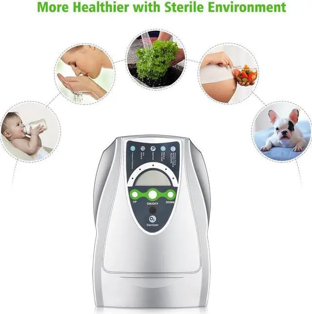 Alt view image 2 of 7 - WSTA Portable Ozone Generator,Multipurpose Ozone Machine with Timer for Home,Room,Office,Hunting