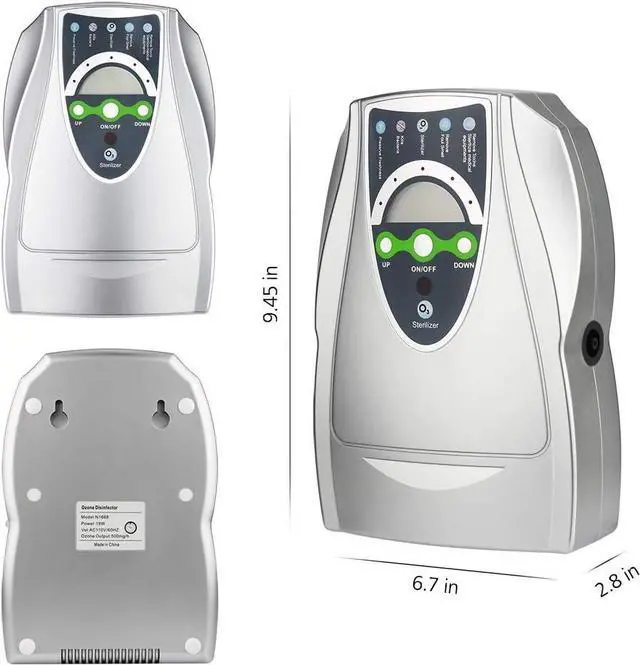 Alt view image 6 of 7 - Ozone Machine Generator, Multipurpose Ozone Machine for Air, Water, Food, Home and Office Using